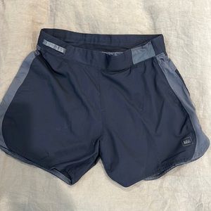 REI brand runnin shorts